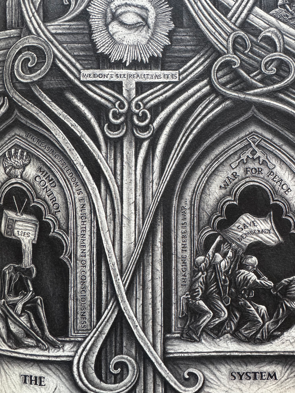 Miniaturbild: Elevation of Consciousness, limitierter, feinster German Etching Kunstdruck (A1)