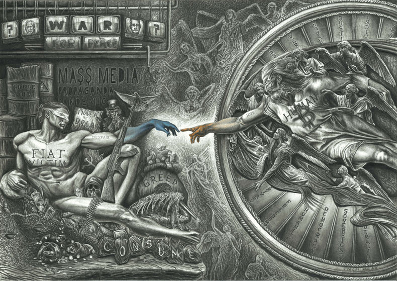 Bitcoin - Creation of Human ₿