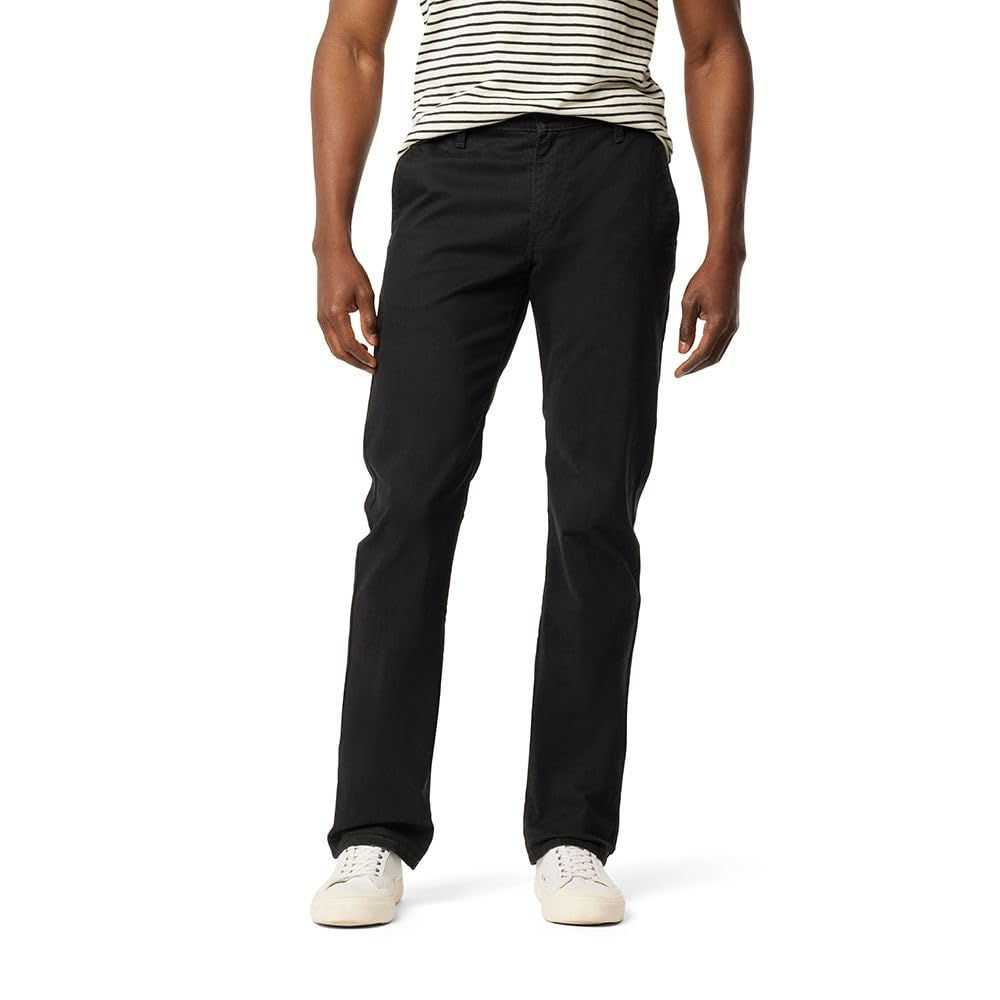 Levi Strauss Gold Label Men's Stretch Chinos Straight Fit Raven 44Wx30L