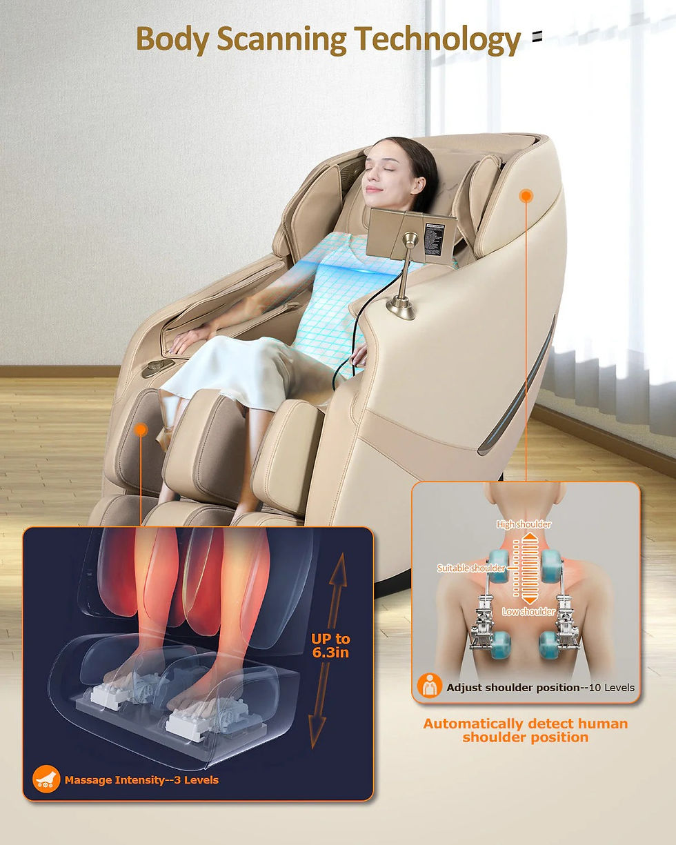 Beautiful and Therapeutic Massage Chair