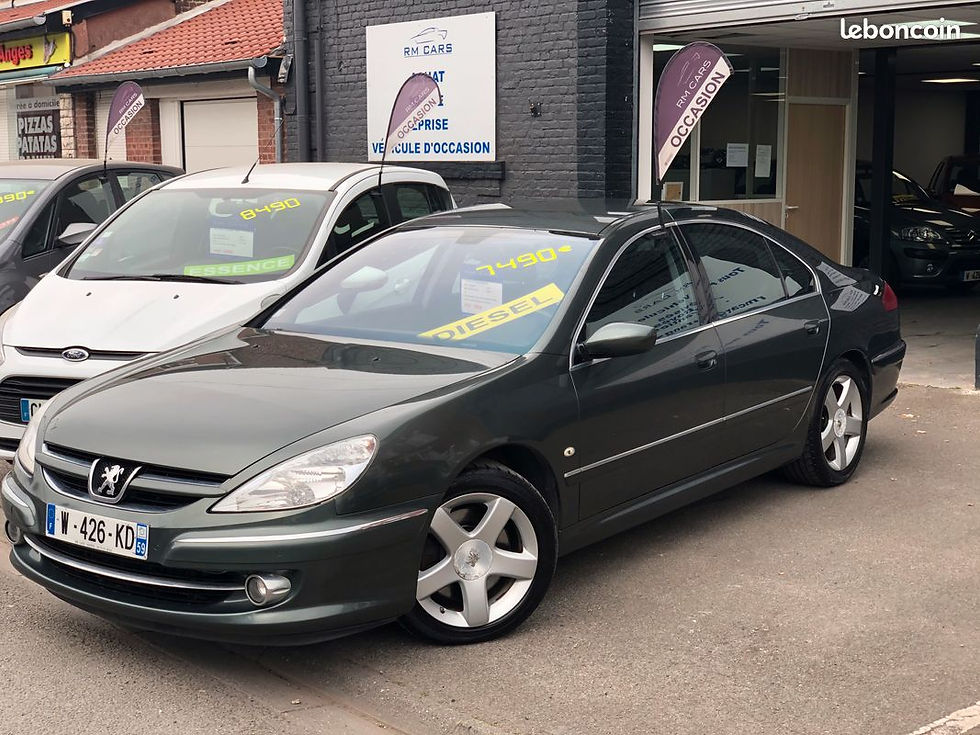 Miniature : Peugeot 607 2.0 Hdi 110cv Pack