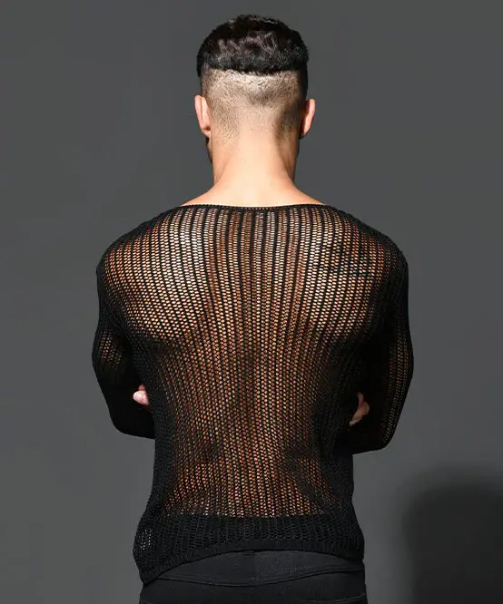 Miniatyrbild: Barcelona Sheer Knit Shirt - M