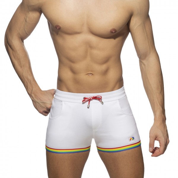 Thumbnail: Rainbow Tape Cotton Shorts