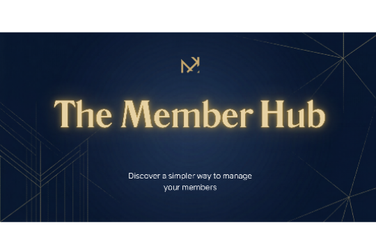 The Member Hub banner