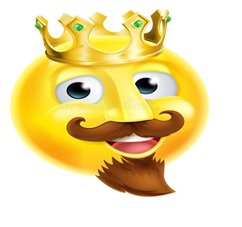 El rey emoji