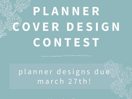 Planner Cover Design Contest