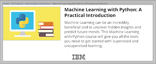 Machine Learning using Python - Datahod