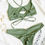 Thumbnail: Kelly Scrunch Bottom - Army Green