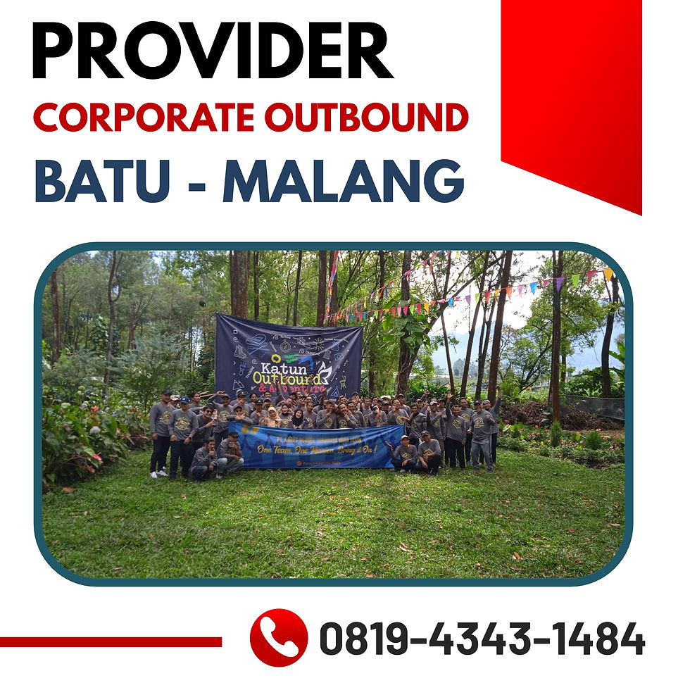 Paket Outbound Perusahaan 1 Hari Batu