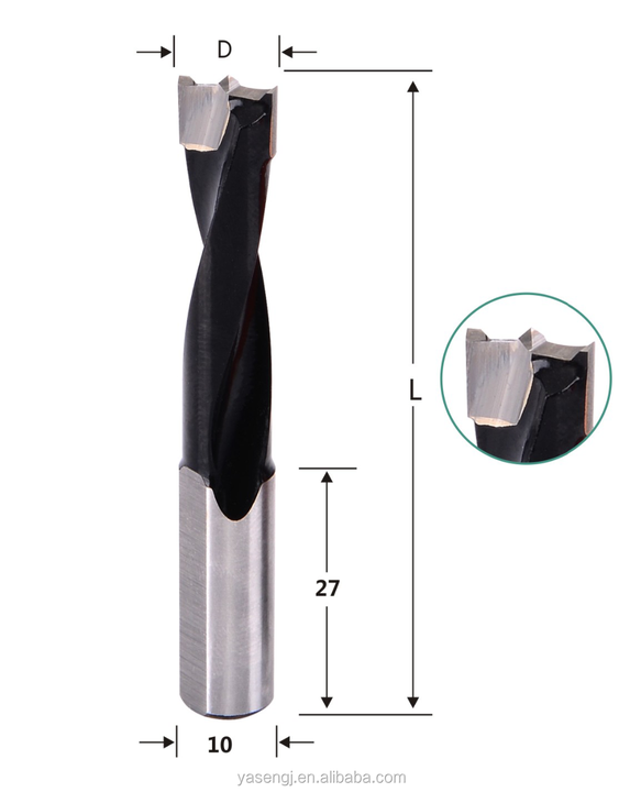 Miniatura: BROCA TALADRO MULTIPLE DE 14.5mm X 70mm DERECHA CIEGA TIDEWAY