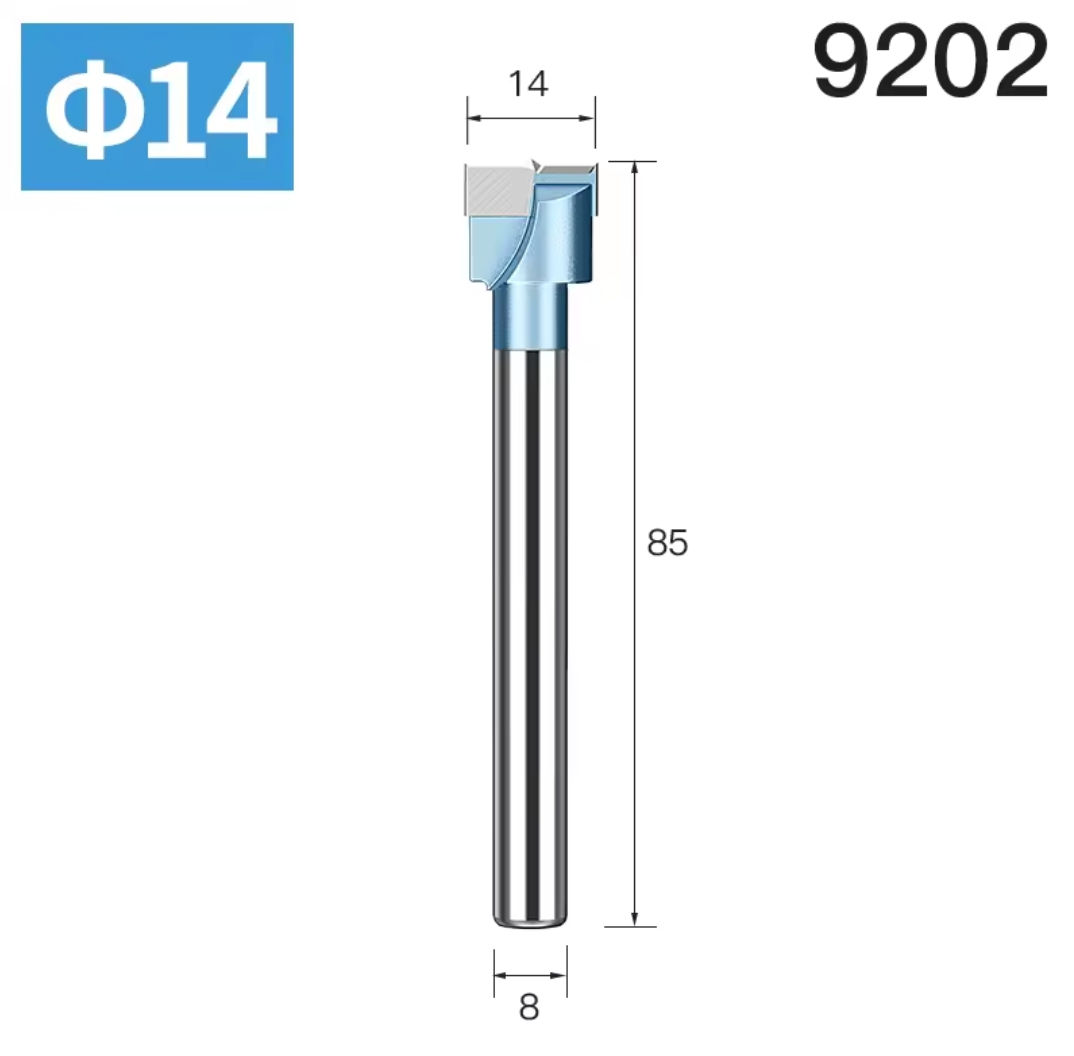 BROCA HINGE DE 14mm X 10mm X 87.5mm TIDEWAY
