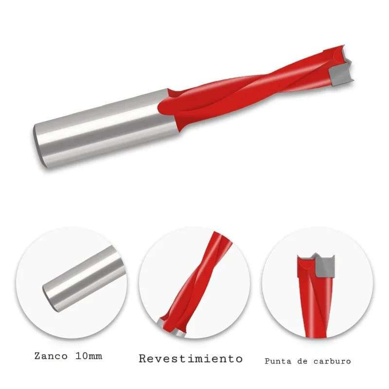 Miniatura: BROCA TALADRO MULTIPLE DE 13.5mm X 70mm IZQUIERDA CIEGA TIDEWAY