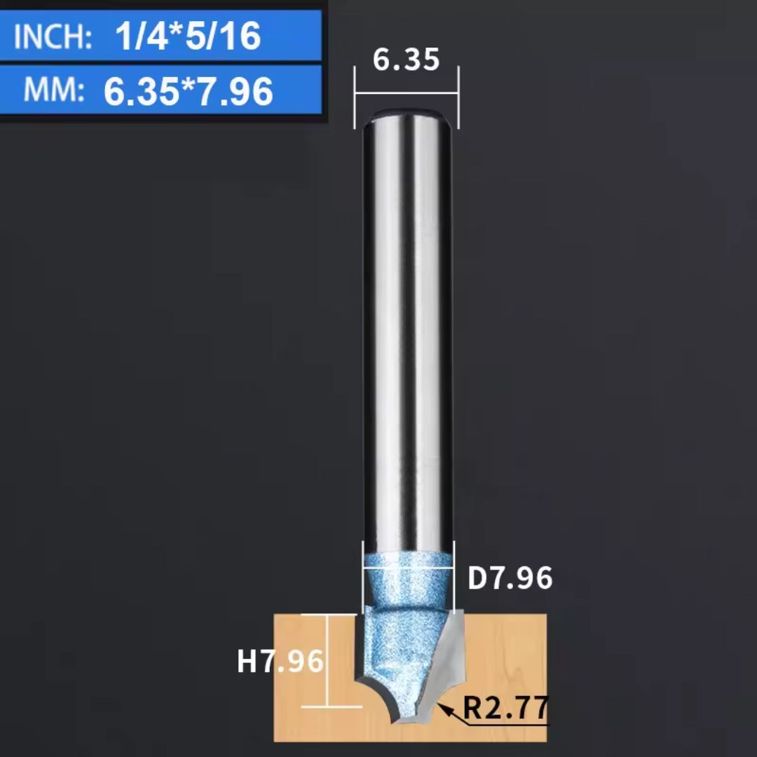 BROCA RADIO DE 5/16" X 1/4" X R2.77mm