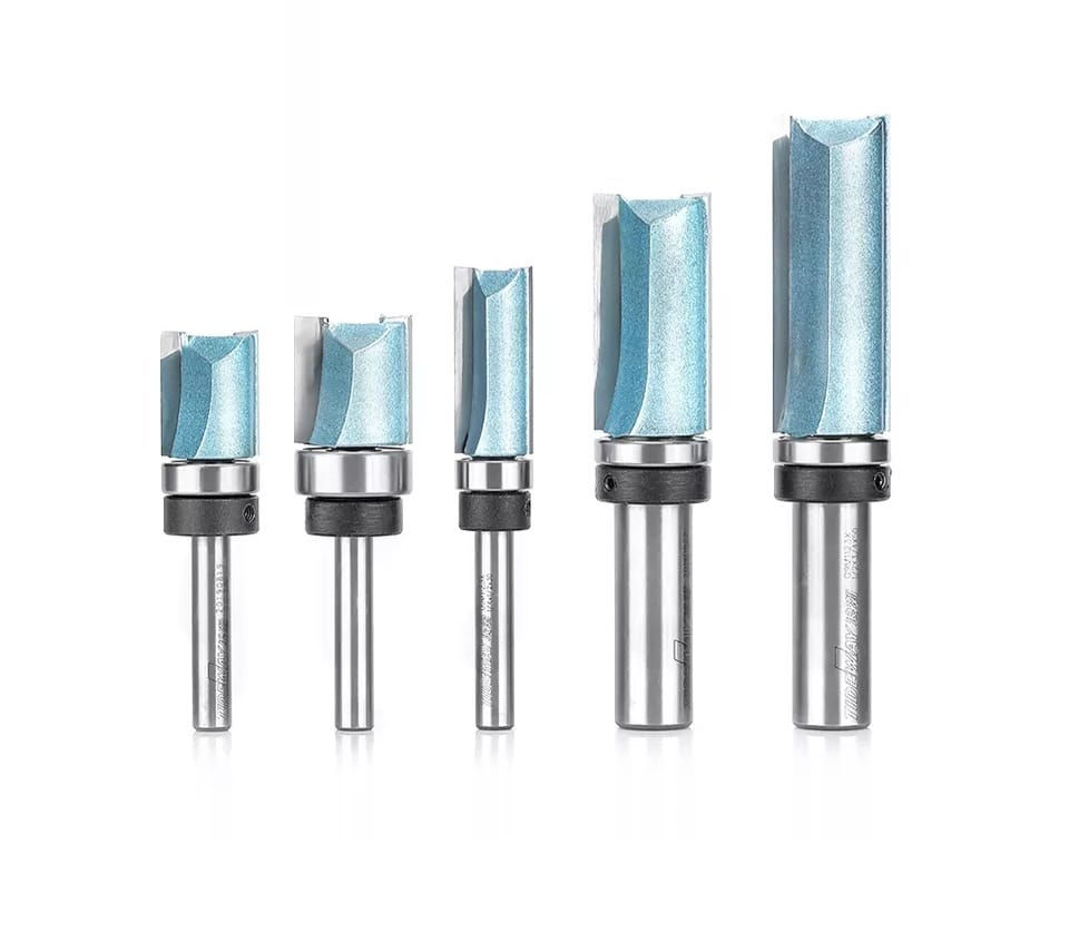 Miniatura: Broca perfiladora  de 3/4" X 1/4" X 25.4mm Balero atrás