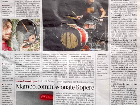 Intervista sul Corriere del 20/1/21