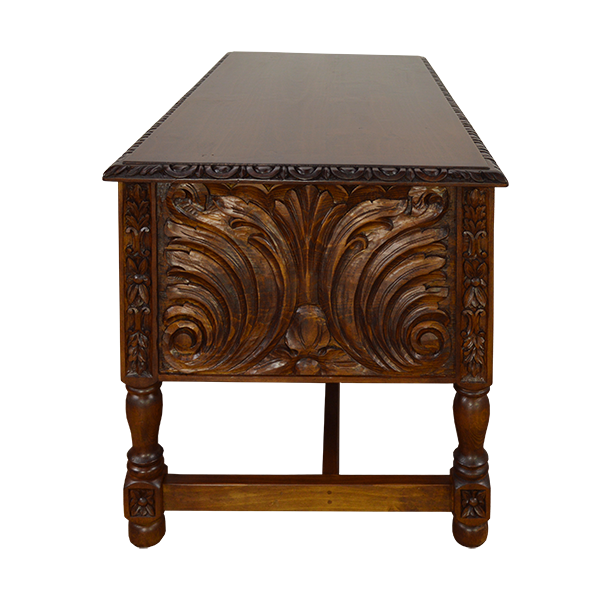 Thumbnail: Rio Hondo Hand Carved Desk