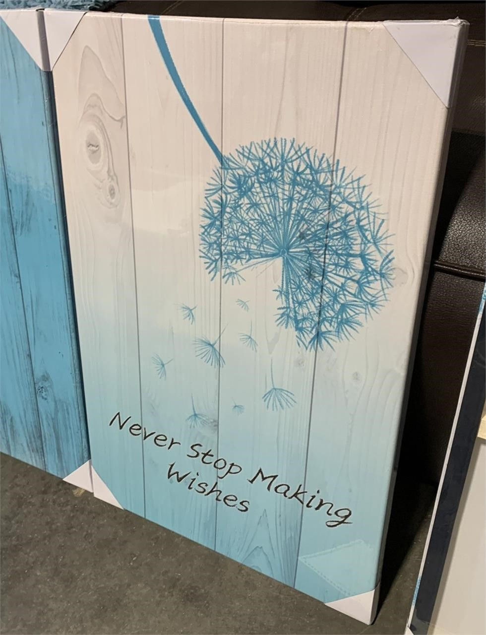 Thumbnail: 3 Piece Wall Art "Never Stop Making Wishes"