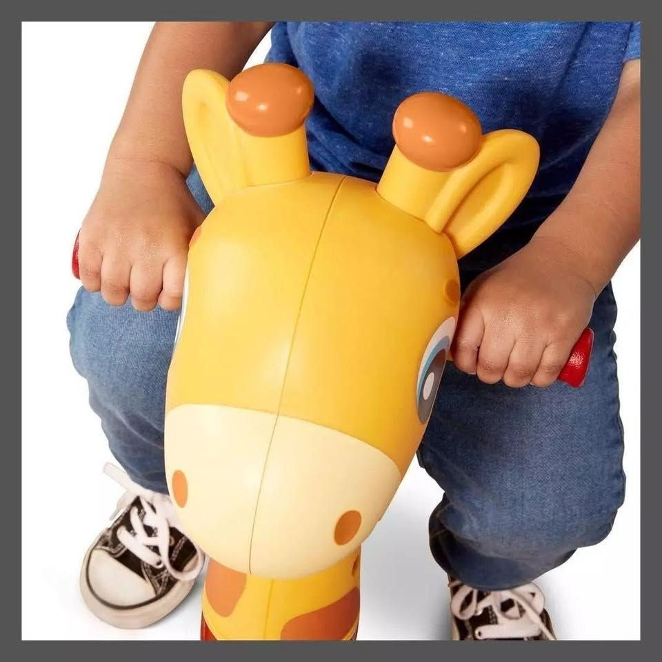 Thumbnail: Radio Flyer Giraffe Ride On for 1-3 Years