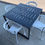 Thumbnail: Project 62 Black Patio Table Square w Umbrella Hole