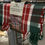 Thumbnail: Red & Green Plaid Table Runner with Fringe