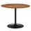 Thumbnail: Modway Amuse 40" Walnut and Black Dining Table