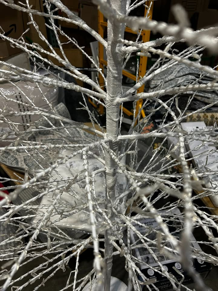 Thumbnail: 7 ft 1280 Warm White LED Twinkle Trees Outdoor / Indoor Events Weddings