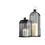 Thumbnail: Metal Lanterns Black with Glass MSRP $38.25 Choice of 2 Sizes