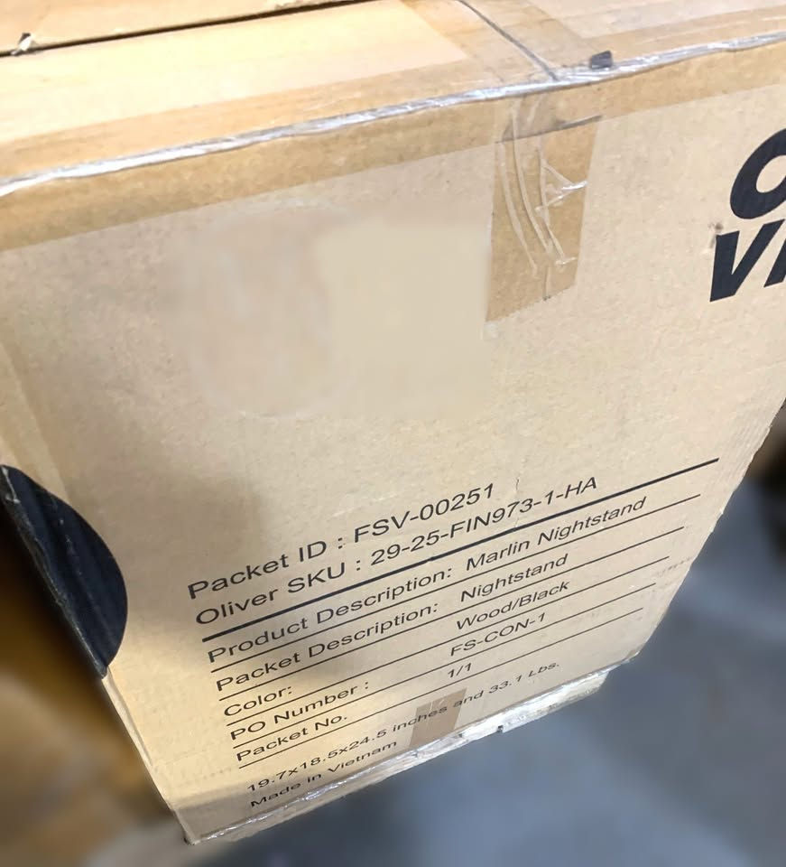 Thumbnail: Designer Ash Wood & Steel Modern Minimalist Nightstand MSRP $384