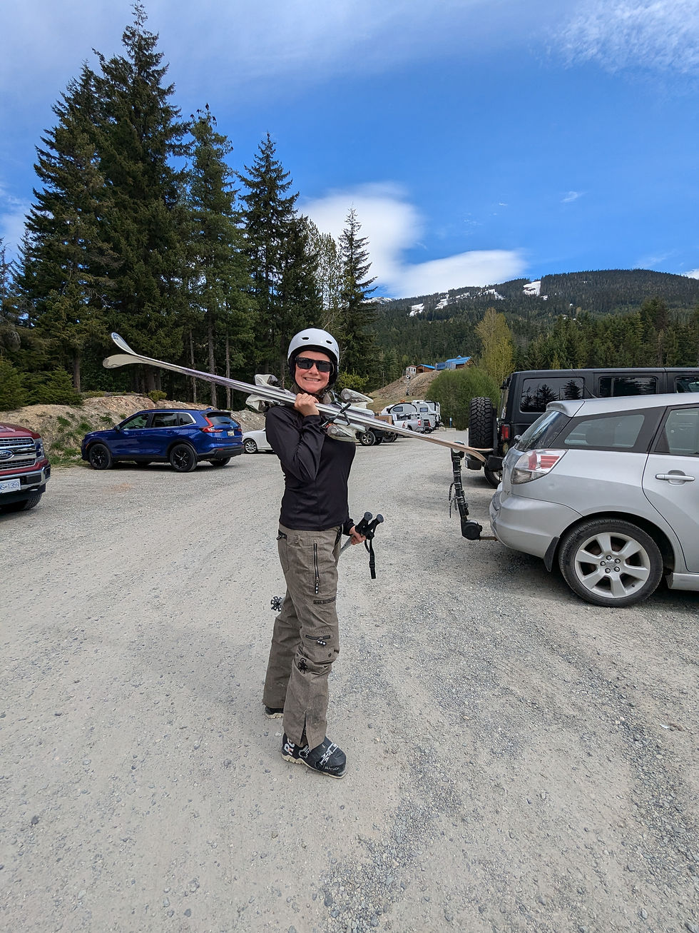 They held down the fort, I got one glorious solo run. Small moment, big reset.