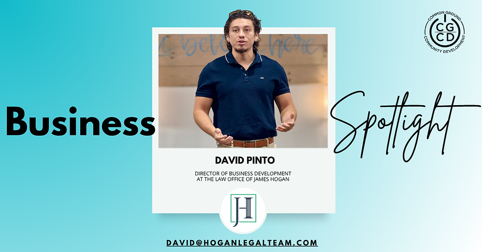 David Pinto of the Law Office of James Hogan: Building Lasting Relationships