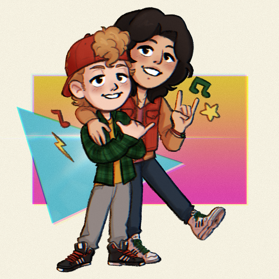 Bill and Ted Charm Side B