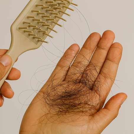 Queda capilar acentuada após o uso de Mounjaro, Wegovy ou Ozempic