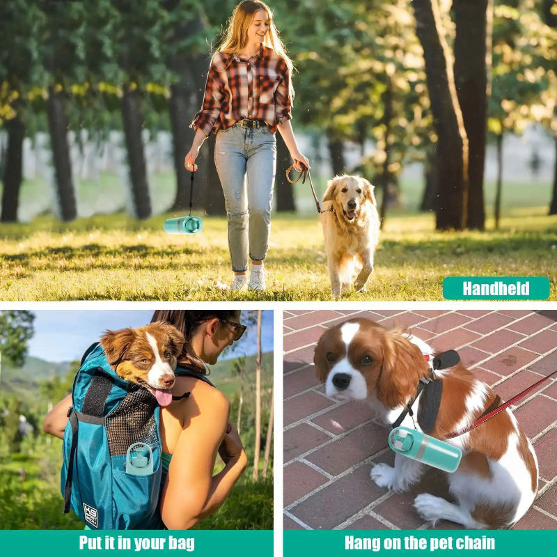 Thumbnail: Portable Dog Pooper Scooper with Built-In Bag Dispenser
