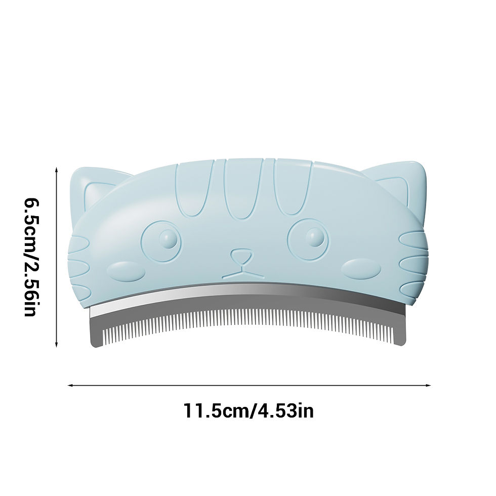 Thumbnail: Dog Brush Grooming Accessories Pet Hair Knotting Remover Large Dogs Cat Short Lo