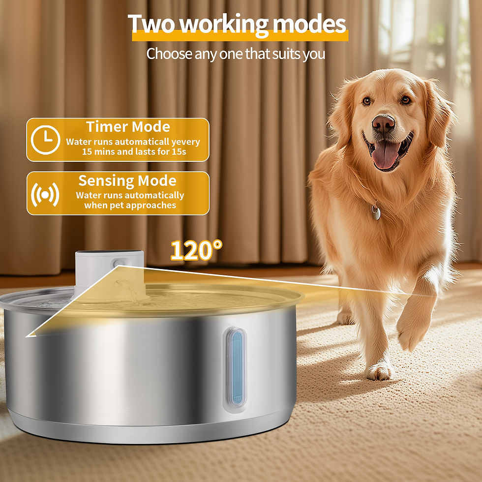 Thumbnail: Smart Stainless Steel Pet Water Fountain