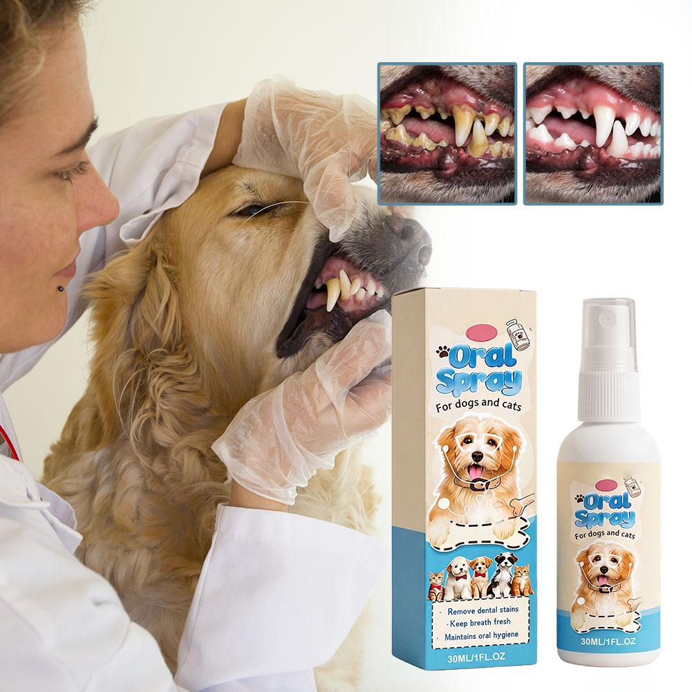Pet Oral Care Spray for Cats & Dogs