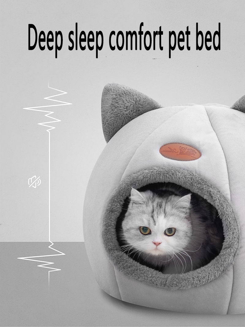 Thumbnail: CozyNest™ Cat Cave Bed