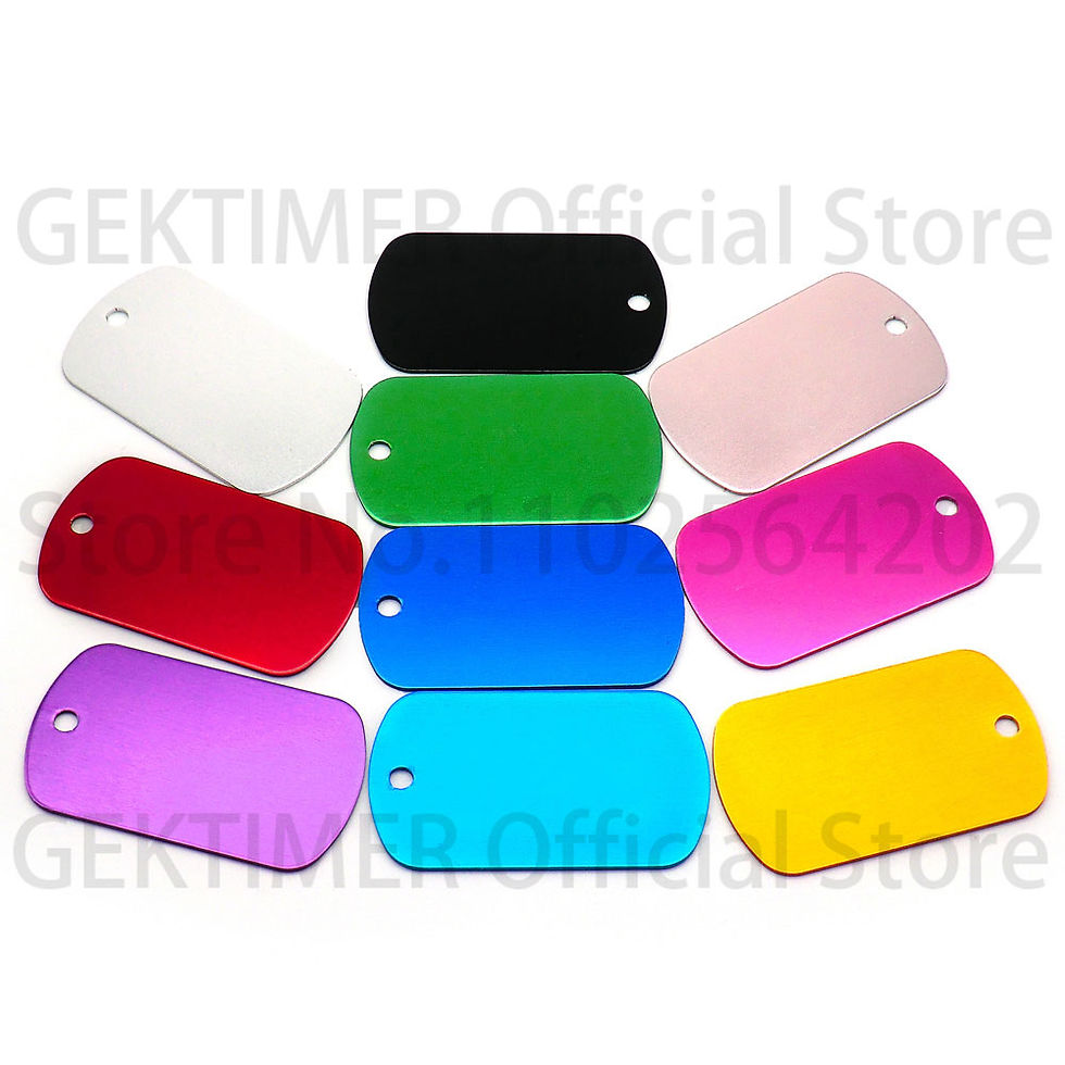 Thumbnail: Personalized Pet ID Tag for Cats & Dogs