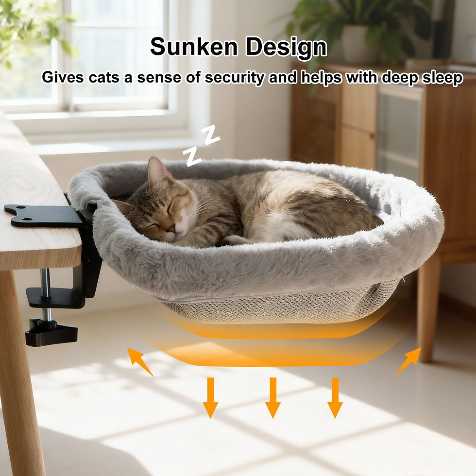 Thumbnail: CozyNest™ Desk Cat Bed