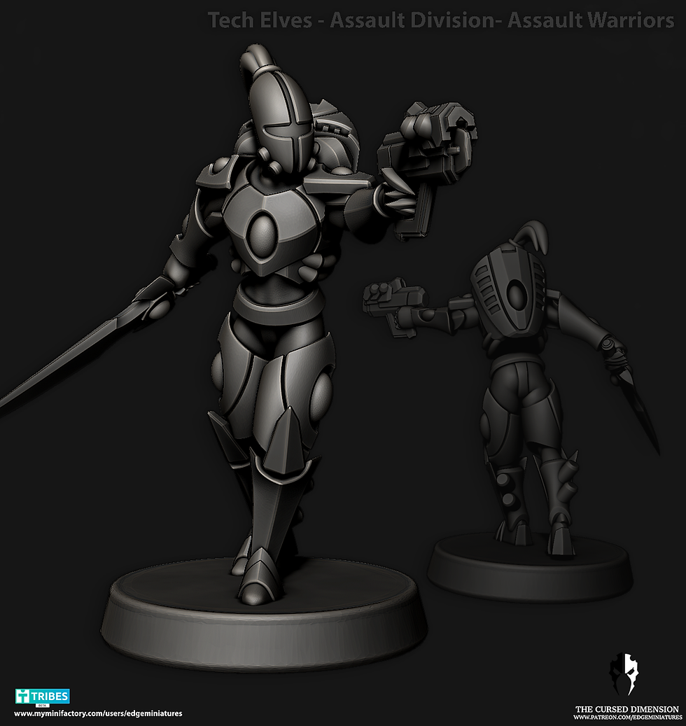 Miniaturbild: Assault Warriors 8er Set