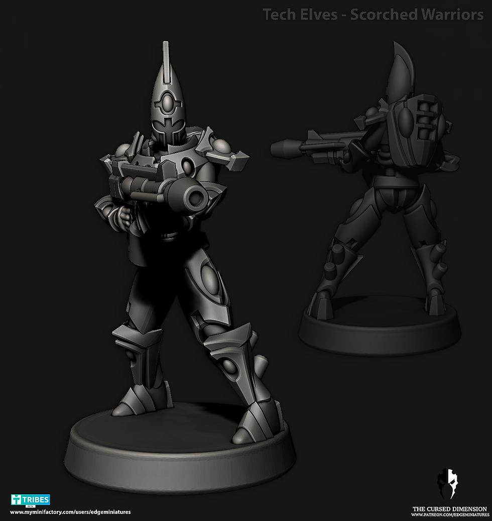 Miniaturbild: Scorched Warriors 5er Set
