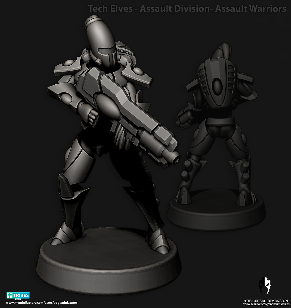 Miniaturbild: Assault Warriors 8er Set