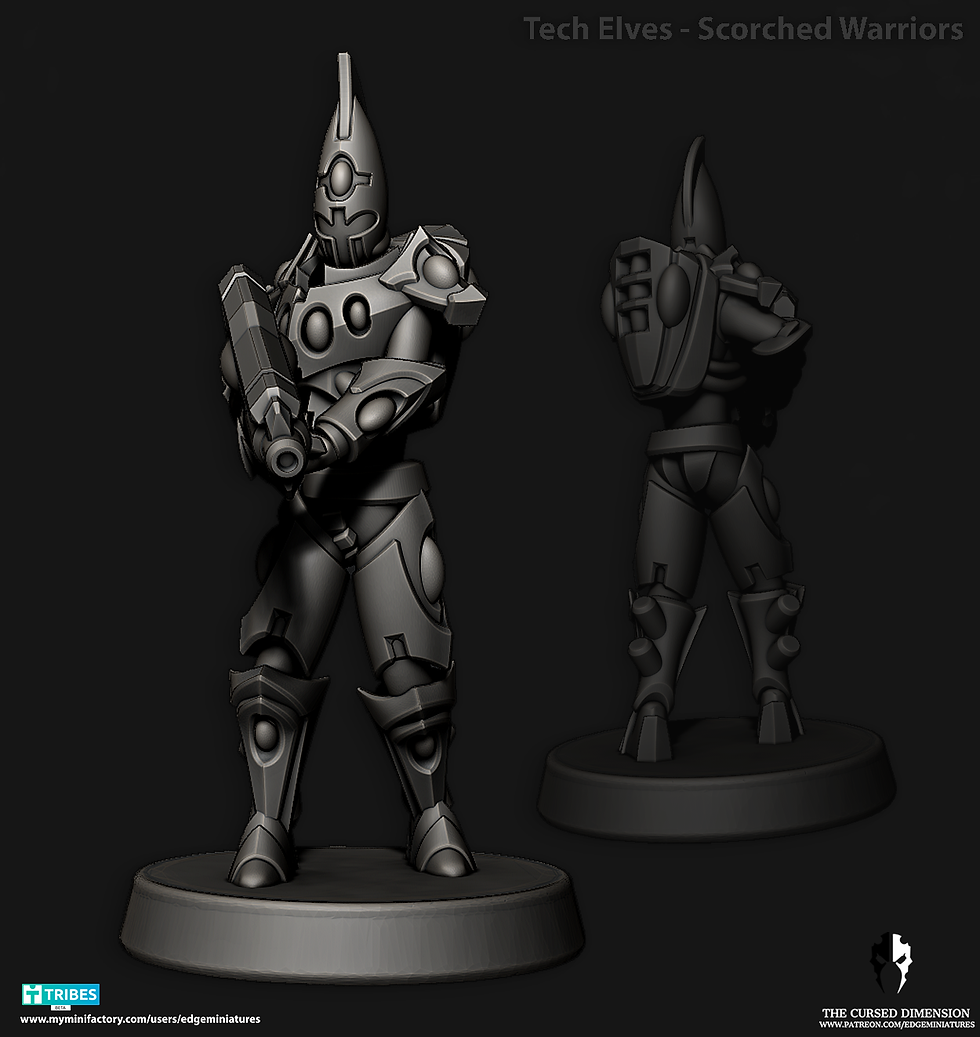 Miniaturbild: Scorched Warriors 5er Set