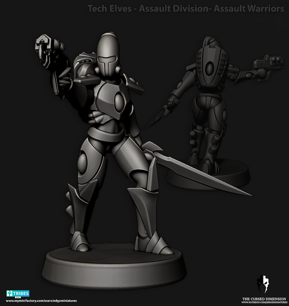 Miniaturbild: Assault Warriors 8er Set