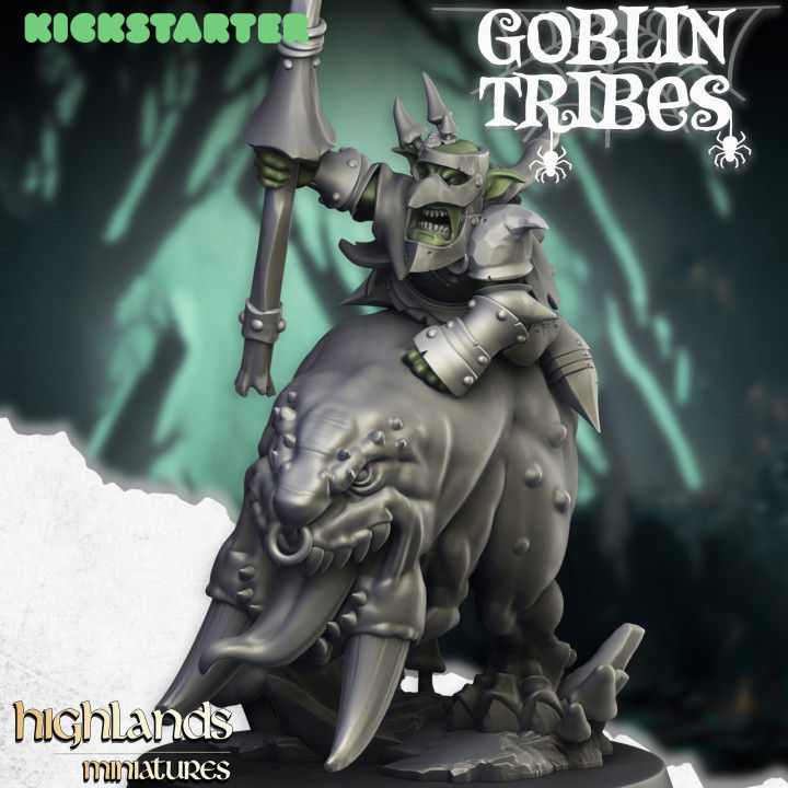 Miniaturbild: Goblin Leader on Monster