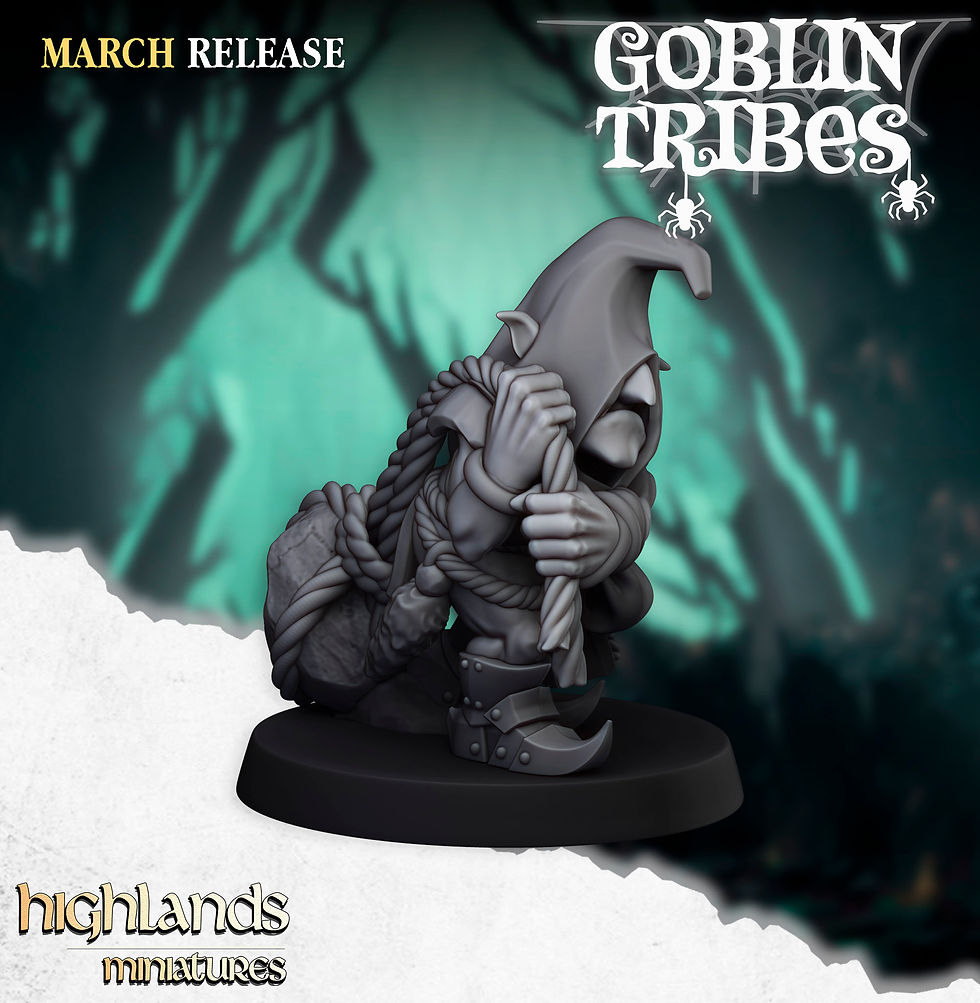 Miniaturbild: Swamp Goblin Stone Throwers 5er Set
