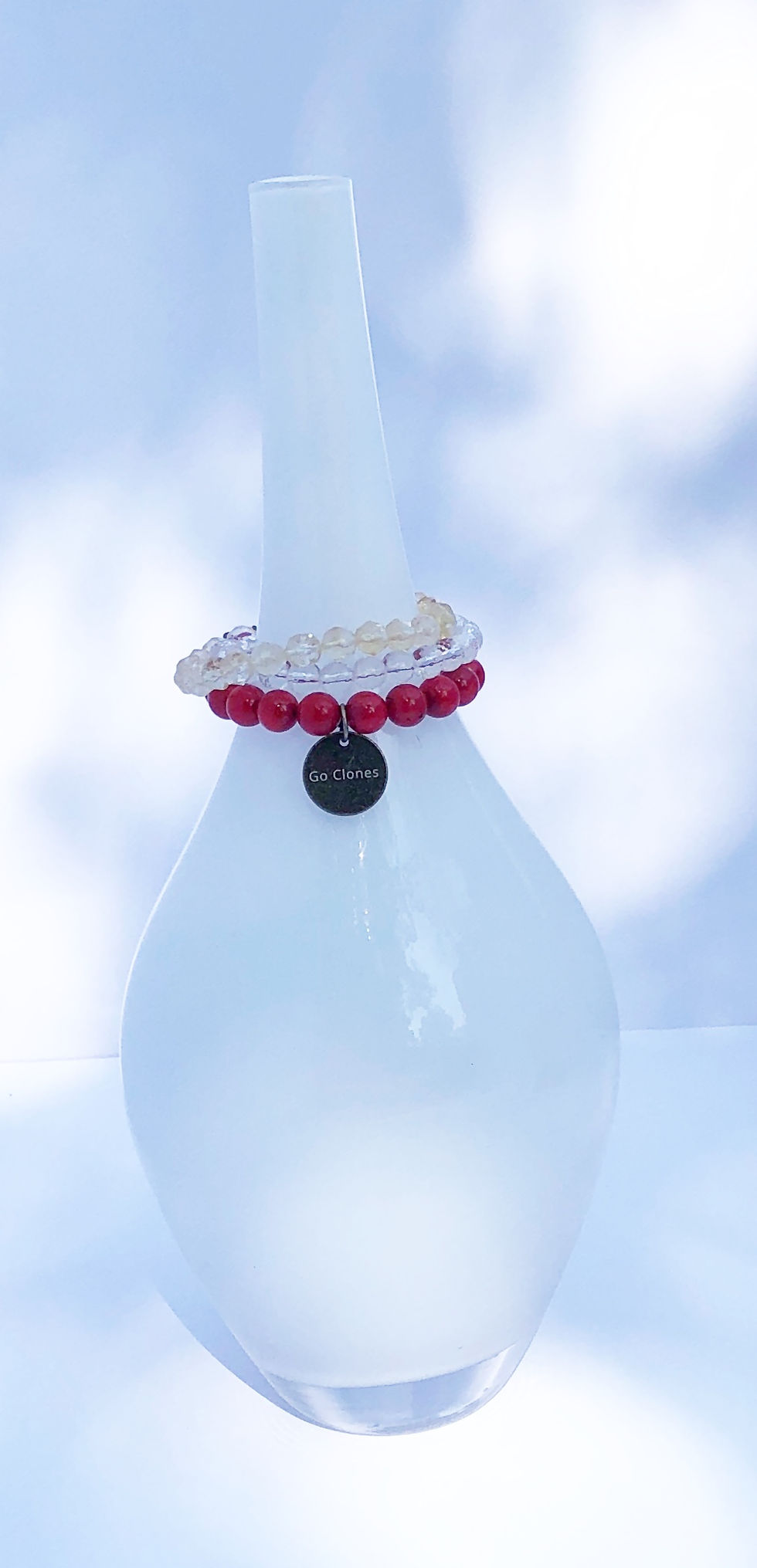 Thumbnail: Iowa State Cyclone Bracelet Stack