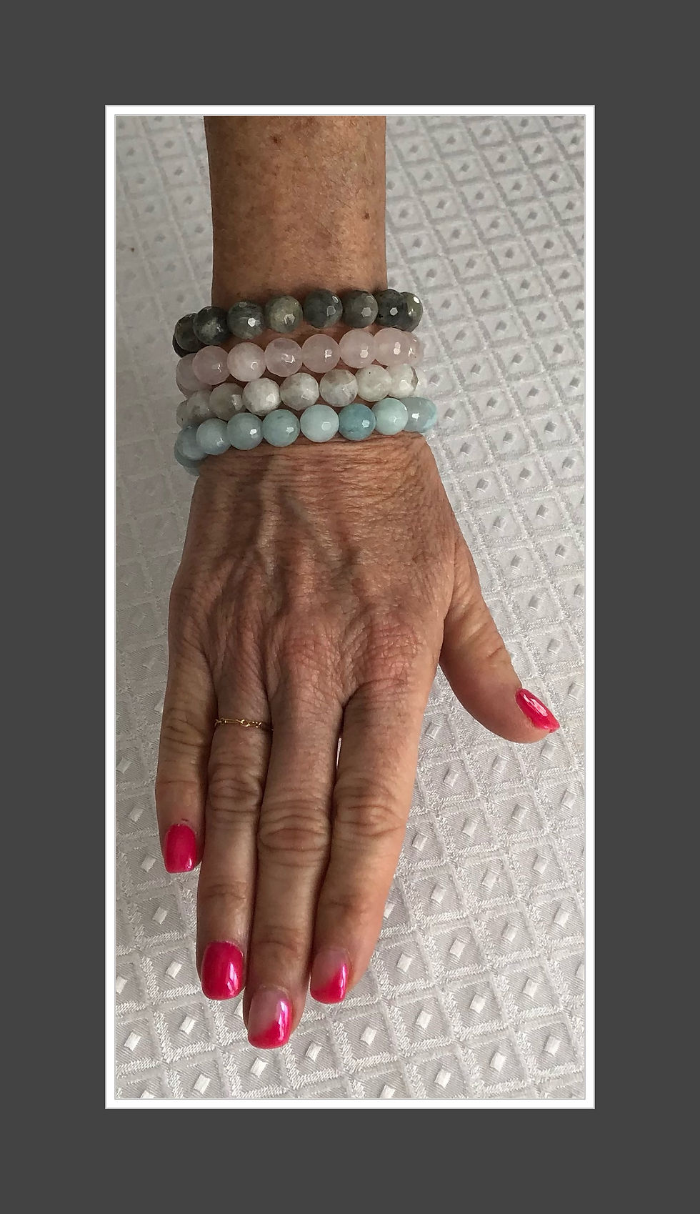 Thumbnail: Multi-Gemstone Bracelet Stack