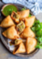 15. Vegetable Samosa