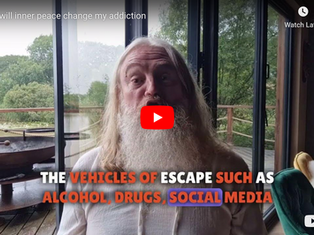 How will finding inner peace change my addiction?